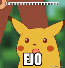 Surprised Pikachu