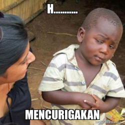 Skeptical Third World Kid