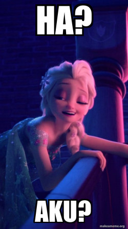 Drunk Elsa
