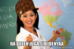 Scumbag Teacher