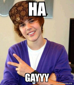 Scumbag Justin Bieber