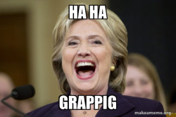 Hillary Clinton Laughs