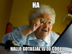 Internet Grandma