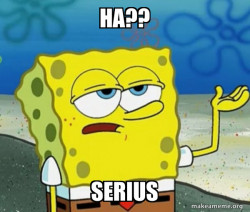 Tough SpongeBob