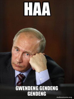 Contemplative Putin
