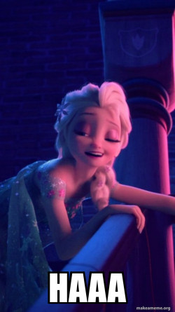 Drunk Elsa