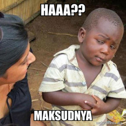 Skeptical Third World Kid