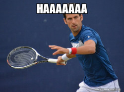 Sudden Clarity Djokovic