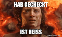 Frodo it's over it's done