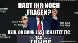 Trump Tic Tac