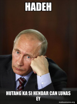 Contemplative Putin