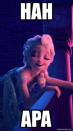 Drunk Elsa