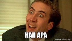 Sarcastic Nicholas Cage