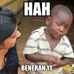 Skeptical Third World Kid