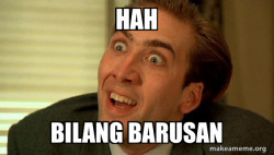 Sarcastic Nicholas Cage