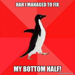 Socially Awesome Penguin