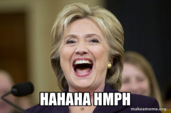 Hillary Clinton Laughs