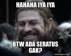 Happy Ned Stark Meme