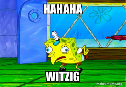 Mocking SpongeBob
