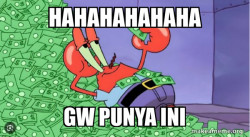 Mr Krabs Money