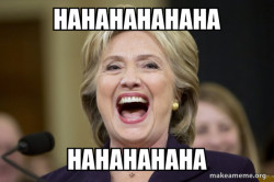 Hillary Clinton Laughs