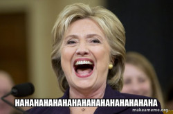 Hillary Clinton Laughs