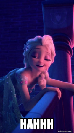 Drunk Elsa