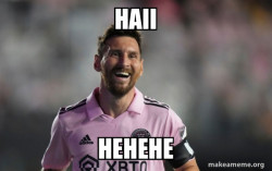 Happy Messi