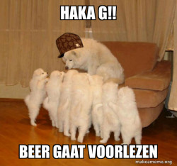 Scumbag Storytelling Dog