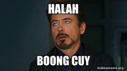 Tony Stark Eye Roll