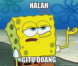 Tough SpongeBob