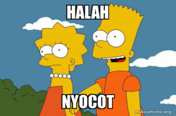 Bart and Lisa Chat