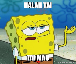 Tough SpongeBob