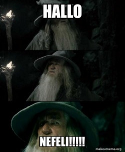 Confused Gandalf