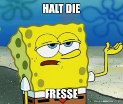 Tough SpongeBob