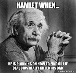 Serious Albert Einstein