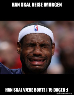 Lebron Crying