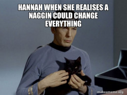 Spock and Cat Meme