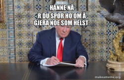 Donald Trump Writing Speech