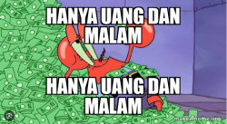 enak nya punya uang