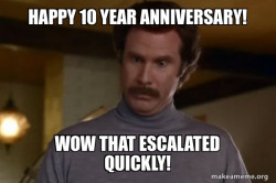 Ron Burgundy I am not even mad or That's amazing (Anchorman)
