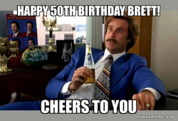 Ron Burgundy - boy that escalated quickly