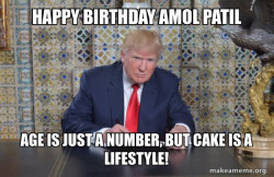 Happy Birthday Amol Patil