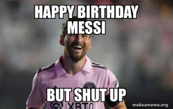 Happy Messi
