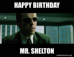 Agent Smith from the Matrix