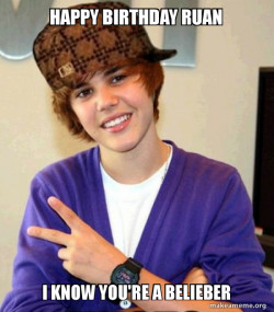 Scumbag Justin Bieber