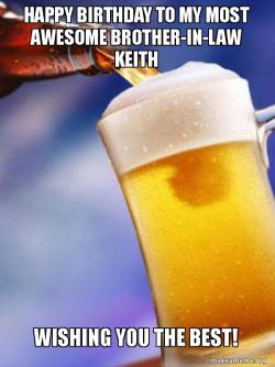 Birthday Beer