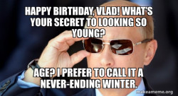 Happy birthday Vladislav