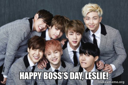 K-Pop Band BTS (Bangtan Boys)