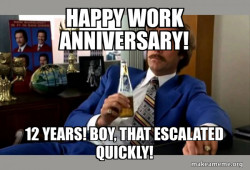 Ron Burgundy - boy that escalated quickly